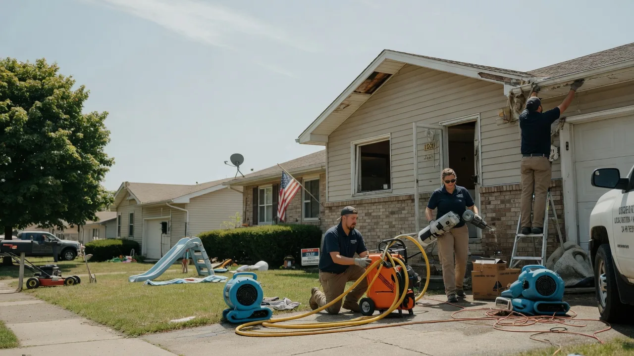 Water Damage Restoration in Bucyrus, KS near me